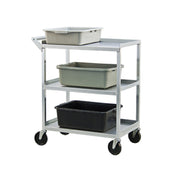 New Age Industrial NS745 Bussing Cart Open Design (3) Solid Shelves
