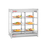 Skyfood Equipment HMC-PT Steam Line Heated Merchandiser Cabinet Countertop Pass-thru