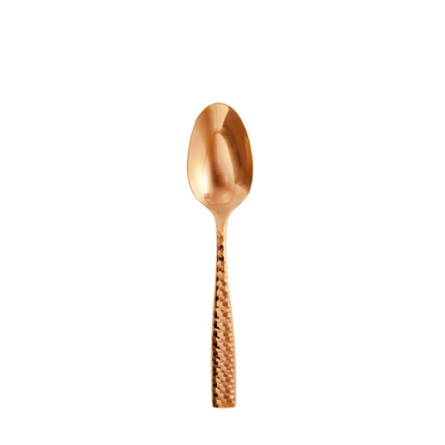 Fortessa 1.4.102.FC.011 Lucca Faceted Copper Rose Dessert/Oval Soup Spoon 7.1" (18.1cm)