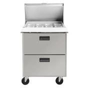 Traulsen CLPT-2712-DW Centerline™ By Traulsen Mega Top Prep Table (2) Fully Removable Drawers