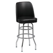Royal ROY 7722 B - Bucket Bar Stool, High Back, Heavy Foam Padded Waterfall Seat