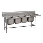 Advance Tabco 94-44-96-24R Regaline Sink 4-compartment With Right-hand Drainboard