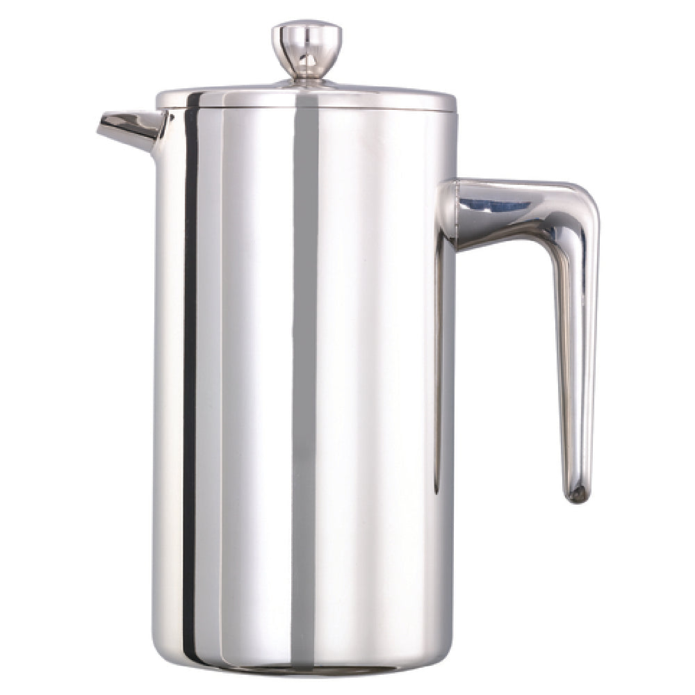 Service Ideas PDWSA800PS French Press 0.8 Liter (27 Oz.) 3-1/2" X 6" X 7-1/2"