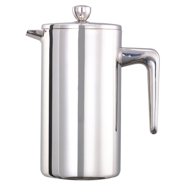 Service Ideas PDWSA800PS French Press 0.8 Liter (27 Oz.) 3-1/2" X 6" X 7-1/2"