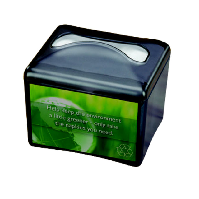 CFS Brands H4003TBK - San Jamar - Venue™ Napkin Dispenser, Tabletop, 7-1/2"W X 6-1/8"D X 6-1/4"H