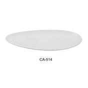 Yanco CA-514 Cambria Plate 6-1/2"W X 14"D X 3/4"H Leaf Shape