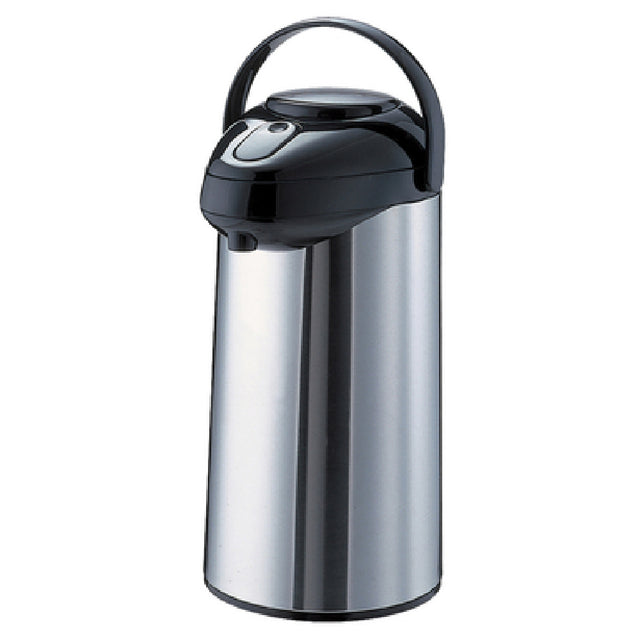 Service Ideas GLAP300 Steelvac™ Premium Airpot 3 Liter (101.4 Oz.) 7-1/4" X 9-1/2" X 15-1/2"