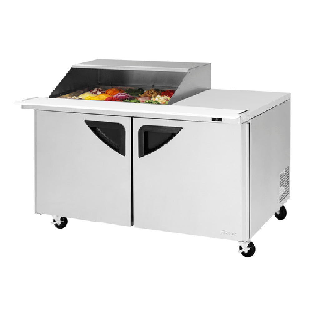 Turbo Air TST-60SD-18M-N-SL(-LW) Super Deluxe Sandwich/Salad Mega Top Unit With Slide-Back Lid