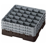 Cambro 25S738167 Camrack® Glass Rack With (3) Soft Gray Extenders Full Size