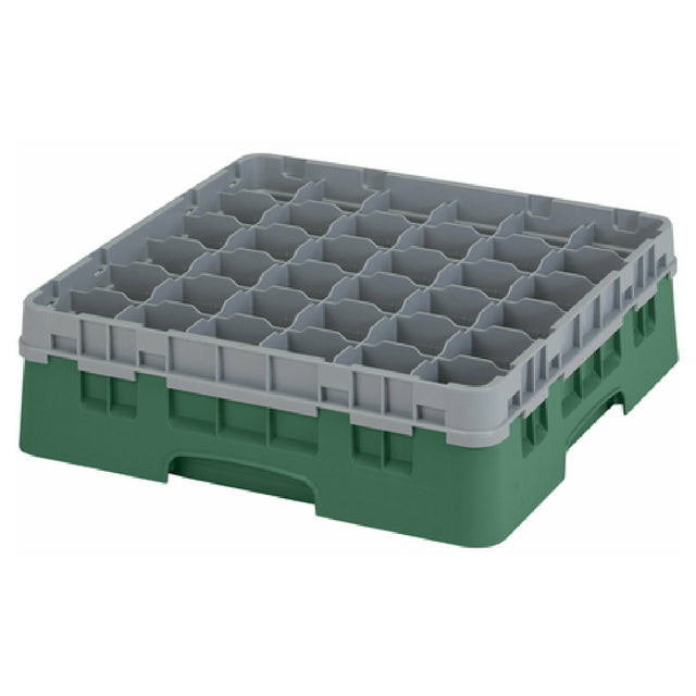 Cambro 36S418119 Camrack® Glass Rack With Soft Gray Extender Full Size