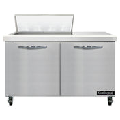 Continental Refrigerator SW48N8 Sandwich Unit 48"W 13.4 Cu Ft Capacity