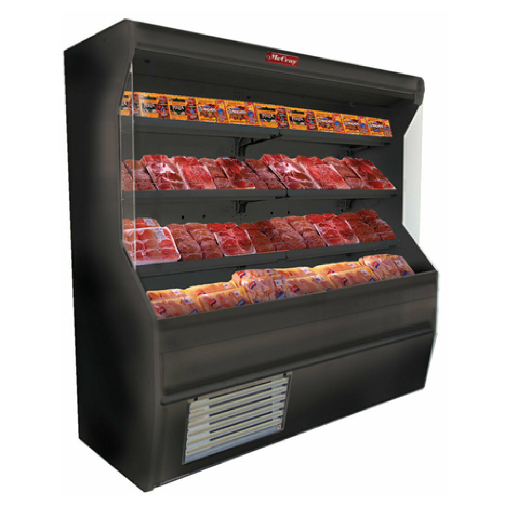 Howard-McCray R-M32E-6-B-LED Meat Open Merchandiser 74"W Open Front