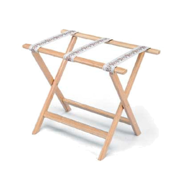 Forbes Industries 934-LO Luggage Rack 24"W X 15-1/2"D X 20-1/2"H Solid Oak