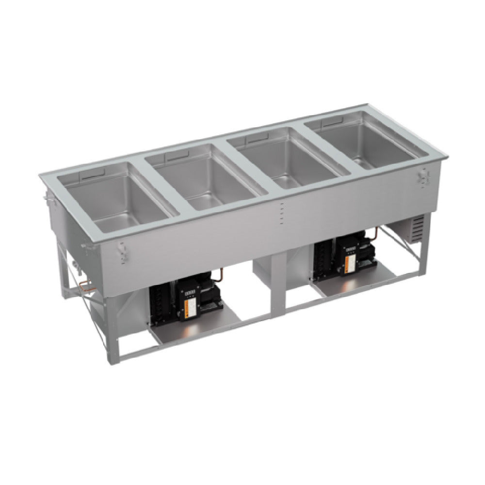 Vollrath FC-HCF-04208-AD Hot/Cold/Frozen Food Well Unit Drop-in Auto-drain