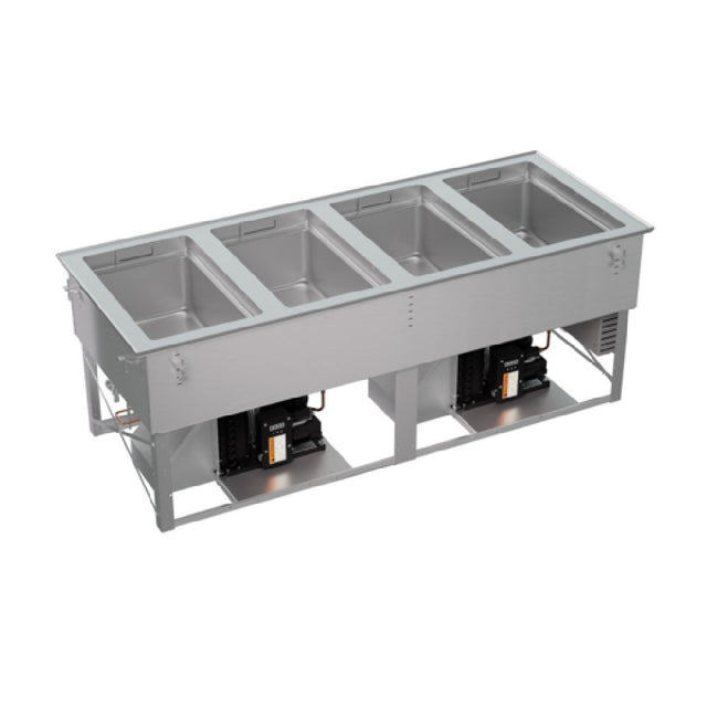 Vollrath FC-HCF-04208-AD Hot/Cold/Frozen Food Well Unit Drop-in Auto-drain