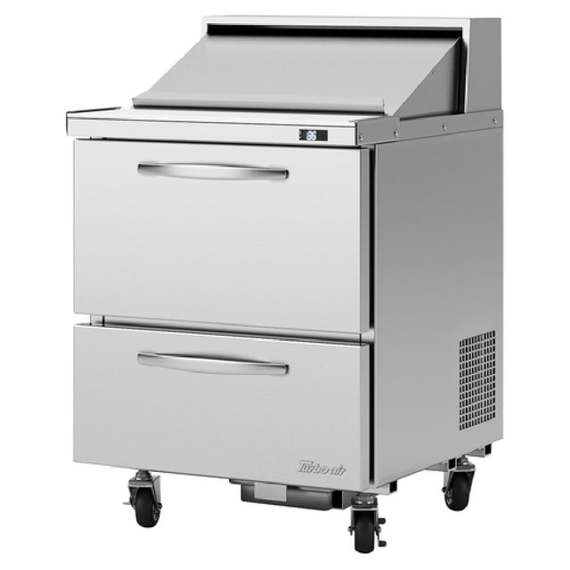 Turbo Air PST-28-D2-N PRO Series Sandwich/Salad Unit One-section Rear Mount Self-contained Compressor