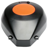 Service Ideas SVAPPLD Replacement Pump Decaf Lid For SVAP Series Airpots Black With Orange Inset (Priced Per Each Packed 15 Each Per Case)