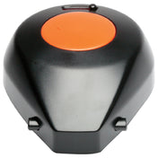 Service Ideas SVAPPLD Replacement Pump Decaf Lid For SVAP Series Airpots Black With Orange Inset (Priced Per Each Packed 15 Each Per Case)
