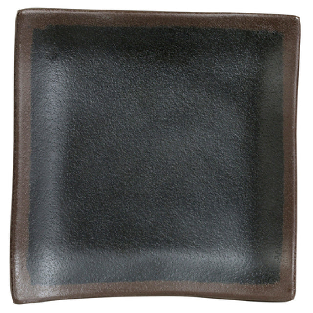 Steelite 7199TM009 Square Plate 5.625" X 5.625" X 0.75" Greystone