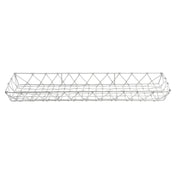 Hubert 63389 - Urban Link Basket, 23-1/2" X 7-1/2" X 2"H, Rectangular