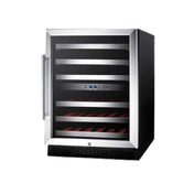 Summit SWC530BLBISTCSS Wine Cellar Dual Zones Built-in Or Freestanding