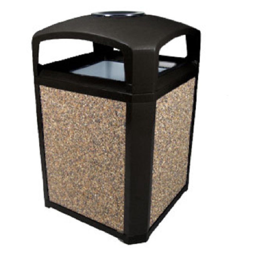 Rubbermaid FG397001BLA Landmark Series® Classic Container 35 Gallon 26" Square X 40"H