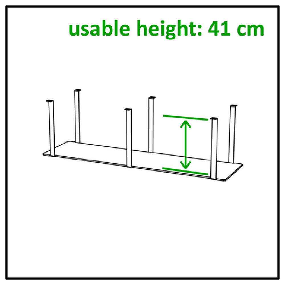 BauscherHepp VE-50046 Venta® Shelf To Create Storage Space Under A Buffet Table