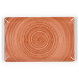 Bon Chef 54115-OR Brushstrokes Tray 12" X 7.5" H Rectangular