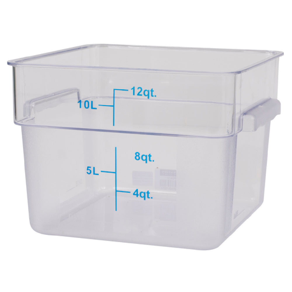 Stanton Trading PCS-12 Food Storage Container Square 12 Qt.