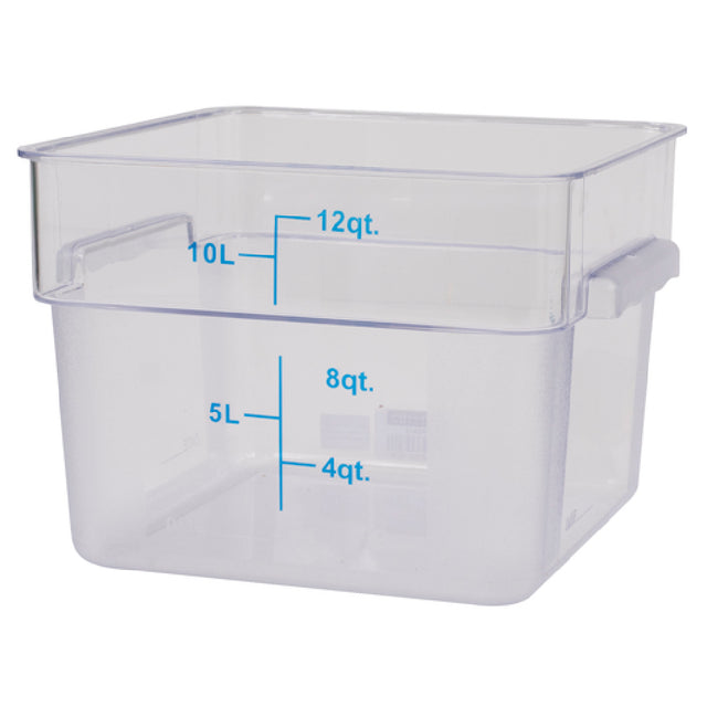 Stanton Trading PCS-12 Food Storage Container Square 12 Qt.
