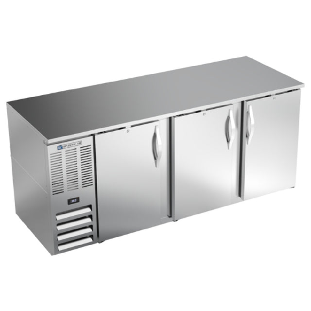 Beverage Air BB78HC-F-S - Refrigerated Food Rated Back Bar Storage Cabinet, Three-section