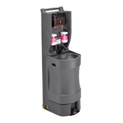 Cambro MHWS18615 Mobile Hand Wash Station 21.1" L X 19" W X 63.6" H 18 Gallon Capacity