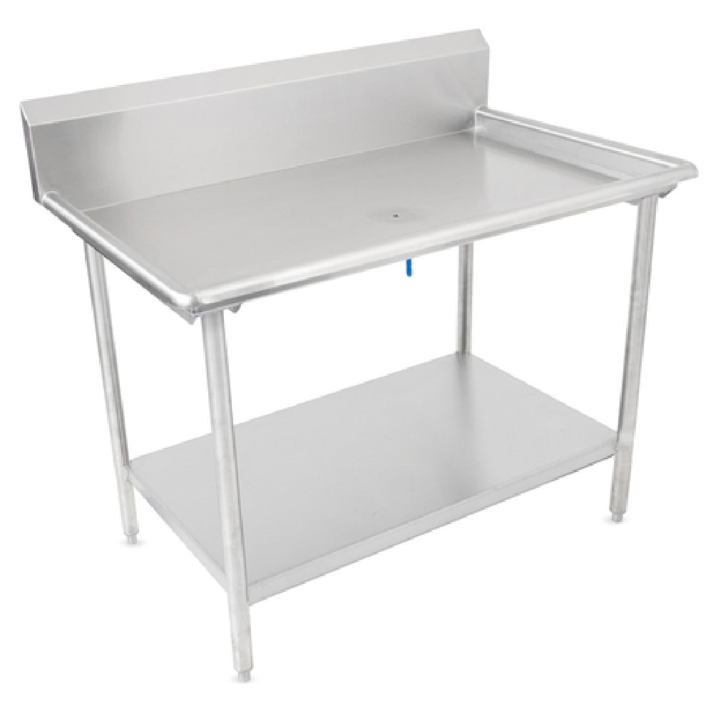 John Boos DST6R10-3085SSW-X Sorting Table 85-7/8"W X 30-3/8"D 16/300 Stainless Steel Top With 10" Backsplash