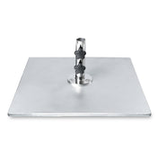 Plantation Prestige Commercial Furniture 22398101-0170 Umbrella Base 24” X 24” 100 Lbs Galvanized Steel Plate