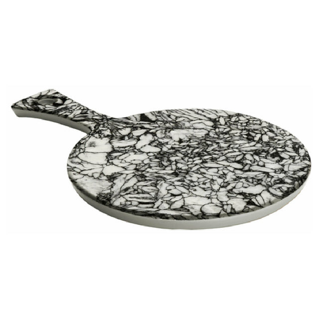 GET Enterprises 15019052034 Cheforward Lapis Board 15-1/4"L X 9-3/5"W X 1/2"H Round