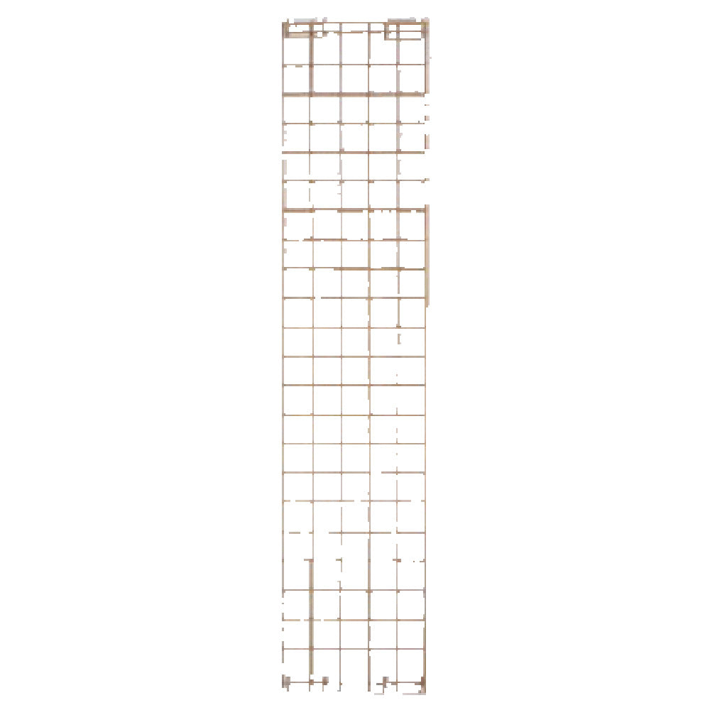 SPG EP255Y - ISS Enclosure Panel, 15"W X 57"H, Fits 62"H Post