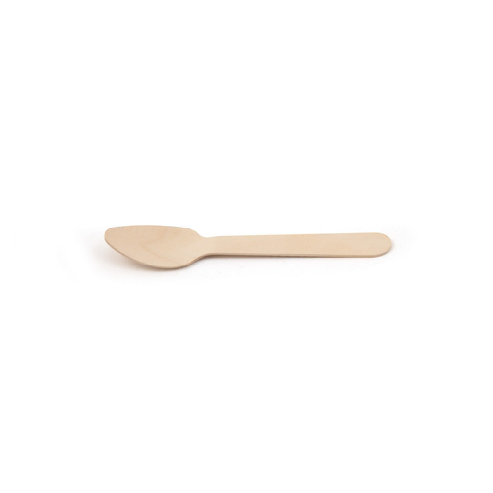 FOH FSM005NAW28 Servewise™ Disposable Mini Spoon 3-3/4" Microwave & Oven Safe Up To 45 Minutes At 350°