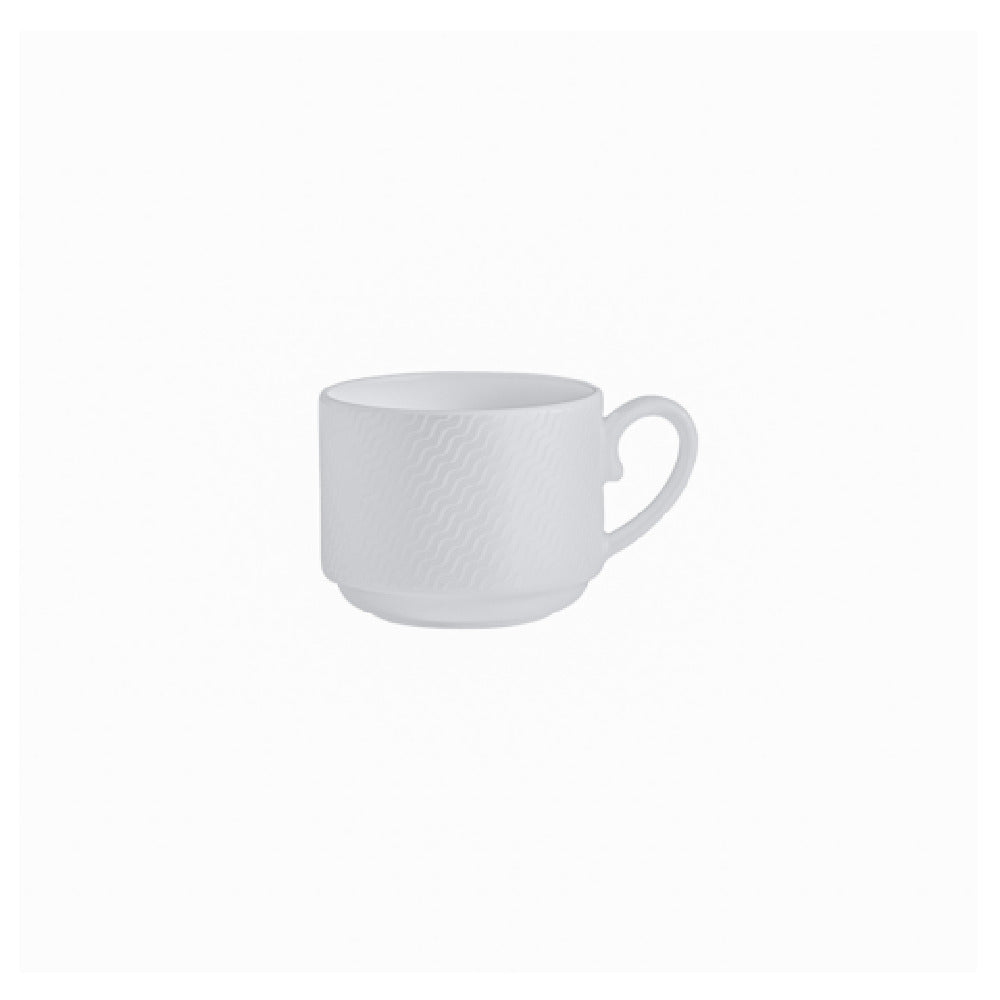 Steelite 82132AND0554 Stacking Cup 8.0 Oz 4.25" X 3.125" X 2.0"
