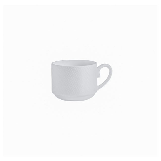 Steelite 82132AND0554 Stacking Cup 8.0 Oz 4.25" X 3.125" X 2.0"