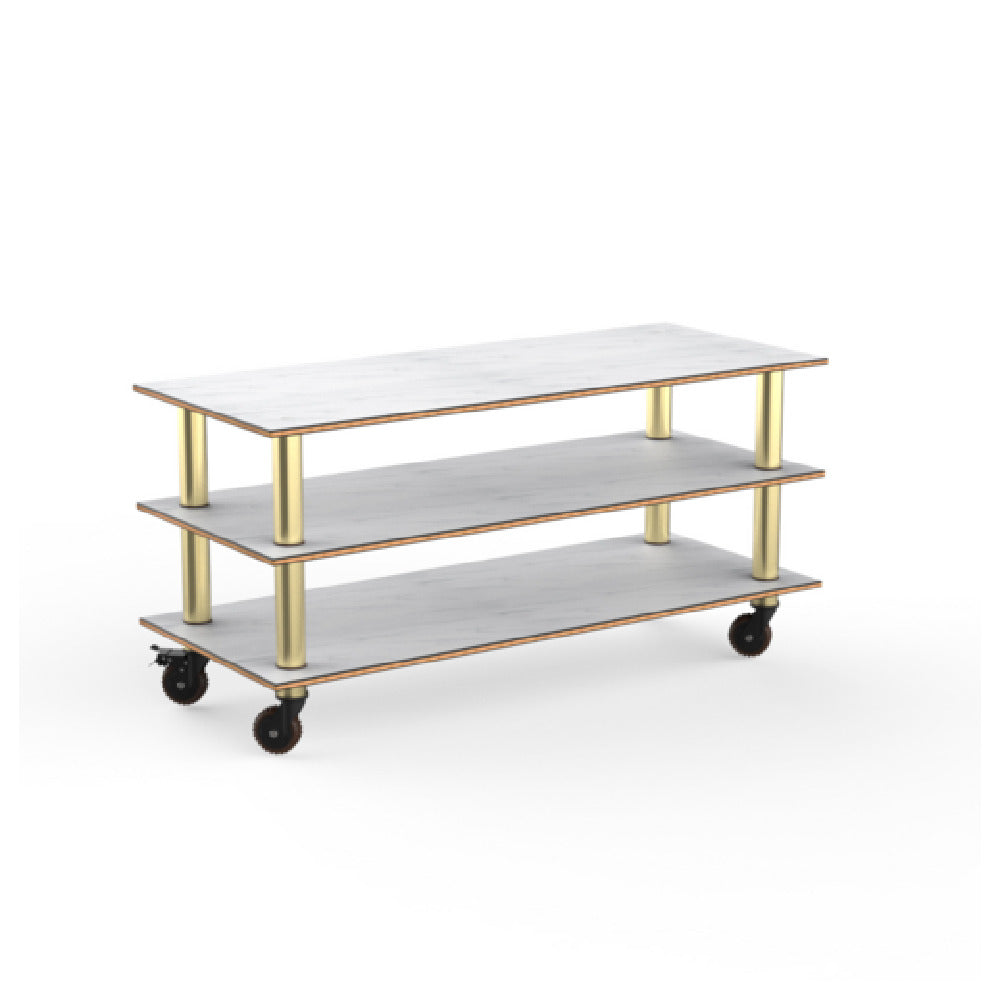 Steelite MGCMLX01CBXH - Modular Classic Large Unit White Carrera Brushed Br, Modular
