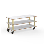 Steelite MGCMLX01CBXH - Modular Classic Large Unit White Carrera Brushed Br, Modular