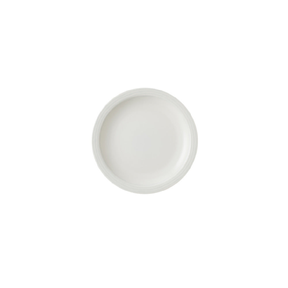 Arc Cardinal FP179 Dudson Harvest Norse White Narrow Rim Plate (D:10.0'') Vitrified Ceramic
