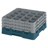 Cambro 16S738414 Camrack® Glass Rack With (3) Soft Gray Extenders Full Size
