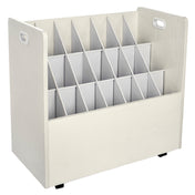 Alpine Industries ADI625-WHI Blueprint Roll File/Large Document Organizer Mobile