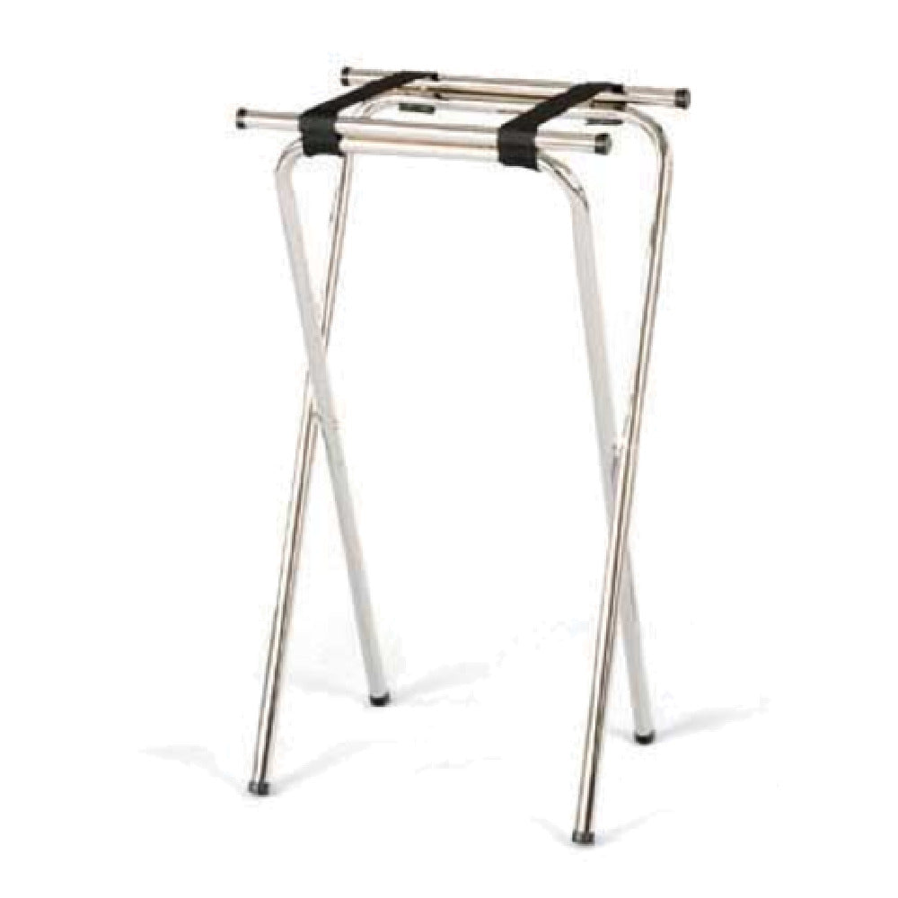Forbes Industries 6850-BE Tray Stand Steel Black Poly Straps