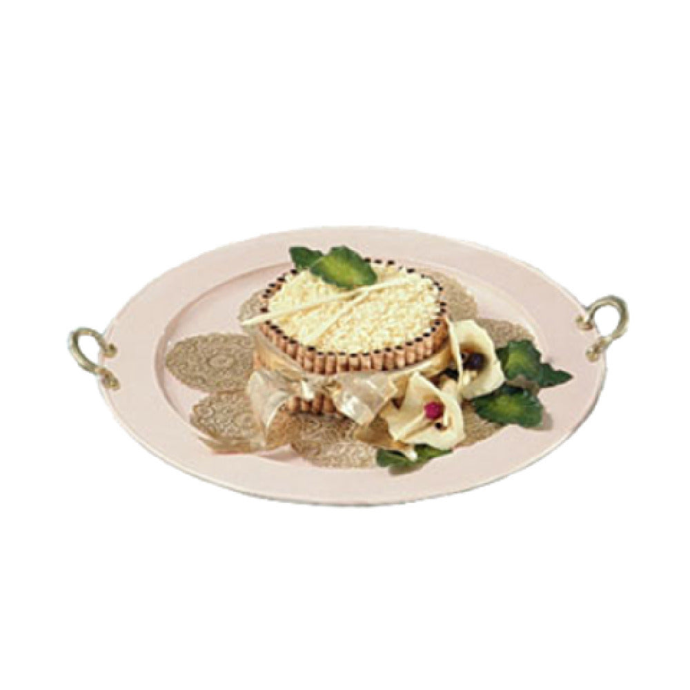 Bon Chef 2050BHLGINGER Serving Tray 22" Dia. Round