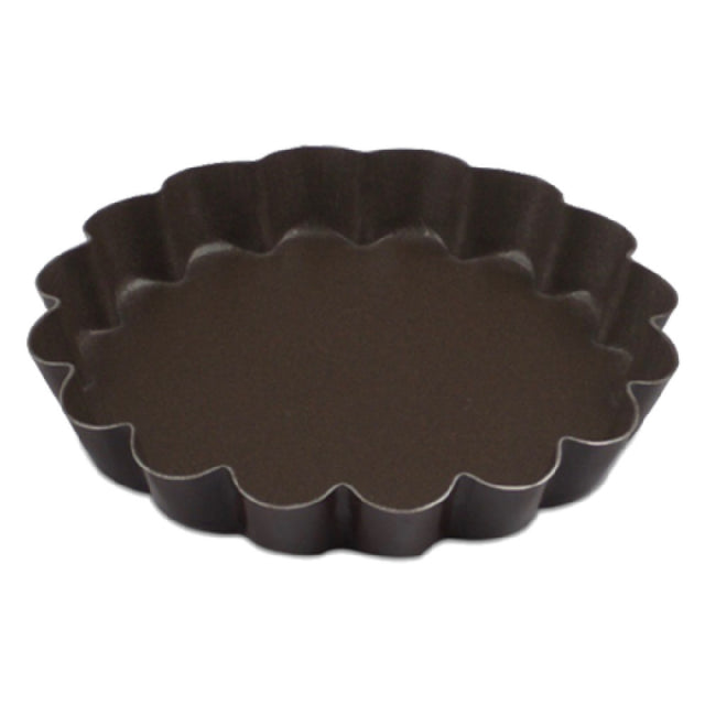 JB Prince M123B 80NS Tartlette 3-1/8" Dia. X 3/8"H Fluted