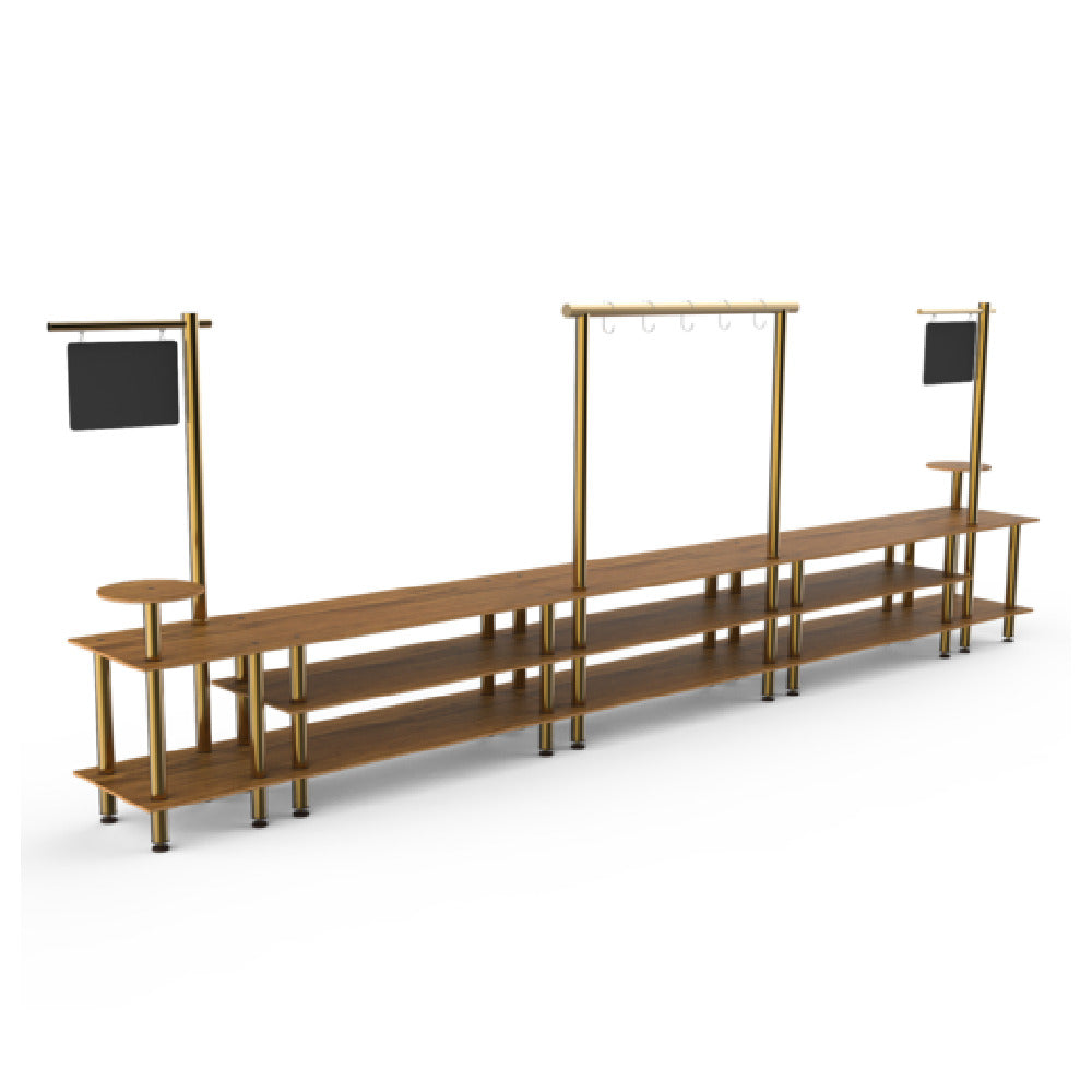 Steelite MGCMLB23BBXF - Taco Bar Station, 558.5" X 38.0" X 96.0", Modular