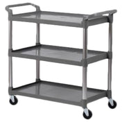 Royal ROY BC 4019 GRY - Bus Cart, 40-1/2” X 19-2/3” X 37-4/5”, 130 Lb. Capacity