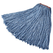 Rubbermaid FGF51800BL00 Premium Mop Head 24 Oz 4-ply Cotton/rayon/synthetic Blend